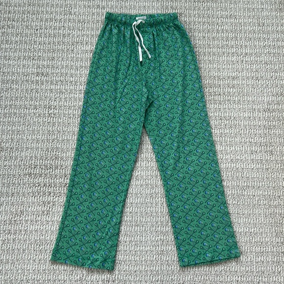 Vineyard Vines Boys LAX Lacrosse‎ Pajamas Pants Size Small - Picture 1 of 4